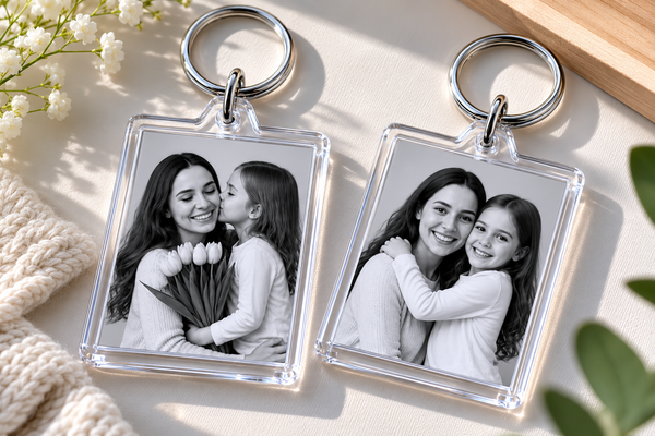 🔑 Llavero Personalizado con Fotografía | Lleva tus mejores recuerdos siempre contigo