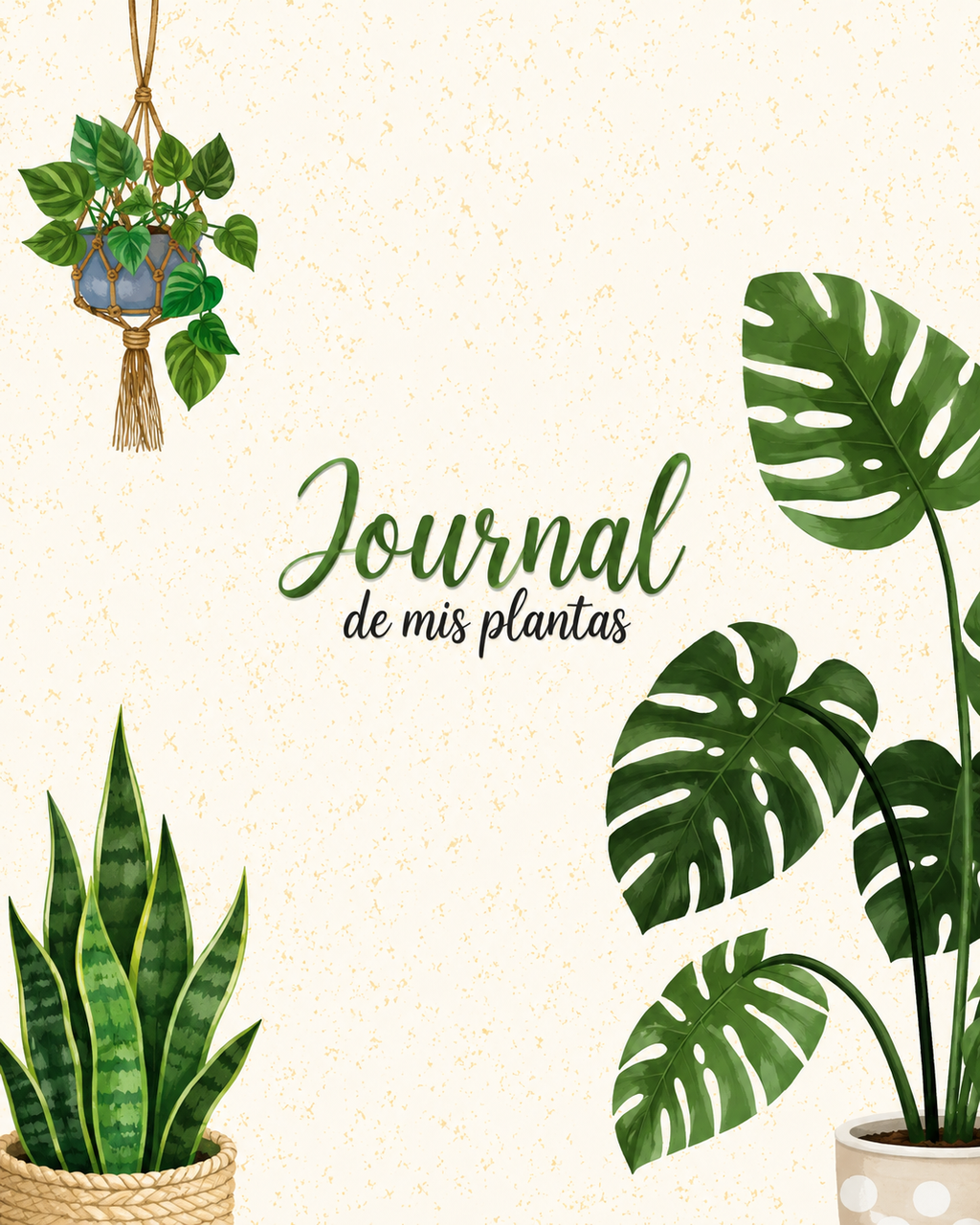 🌿 Journal de Mis Plantas | La bitácora perfecta para cuidar y ver crecer tu colección