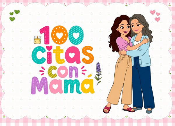 💖 100 Citas con Mamá | Un regalo para crear recuerdos que duran toda la vida