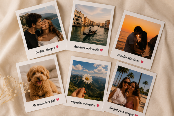📸 Fotos Estilo Polaroid Personalizadas | Convierte tus recuerdos en momentos para toda la vida