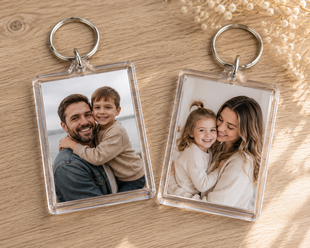 🔑 Llavero Personalizado con Fotografía | Lleva tus mejores recuerdos siempre contigo