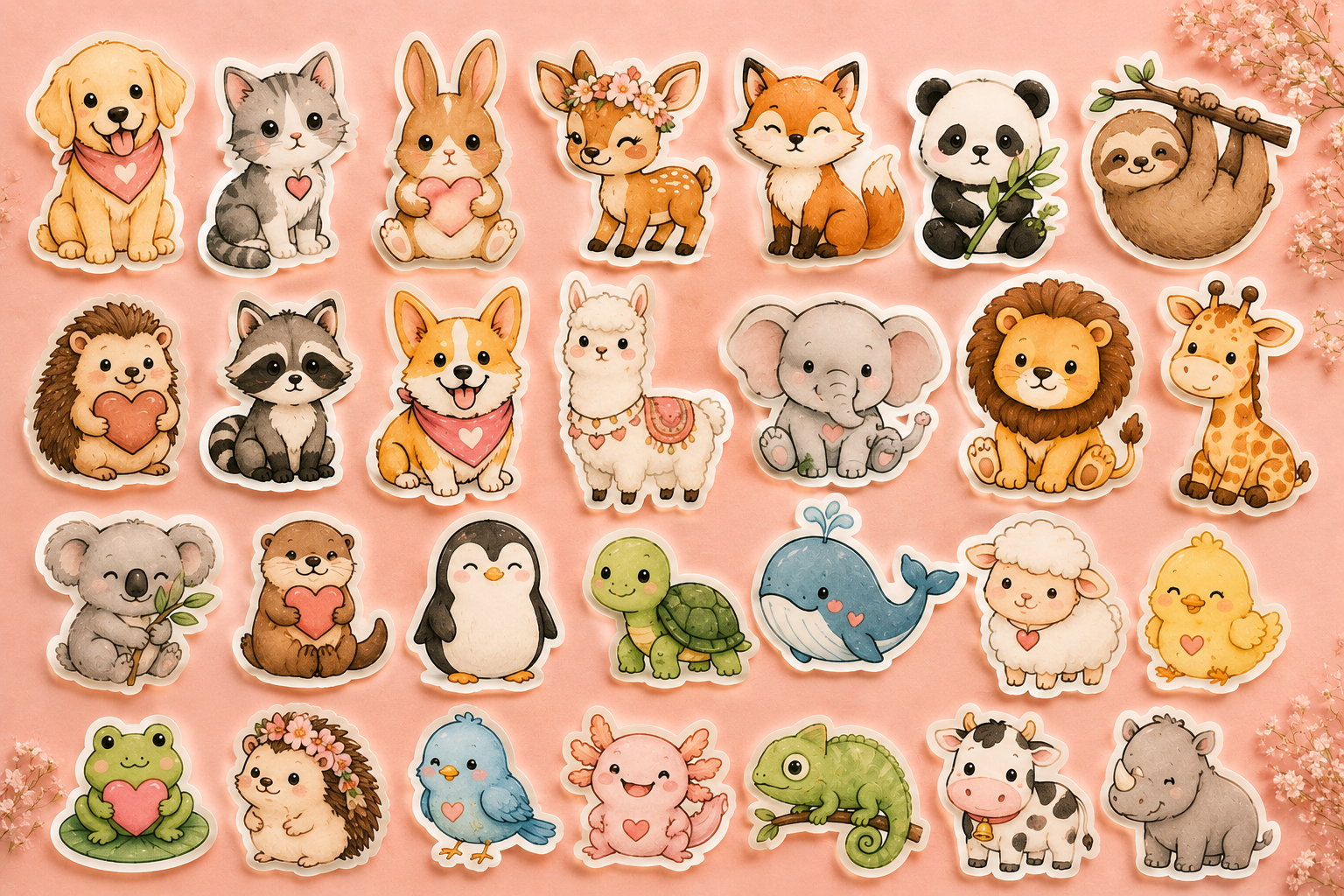 🌸 Stickers Troquelados | Decora, personaliza y expresa tu estilo