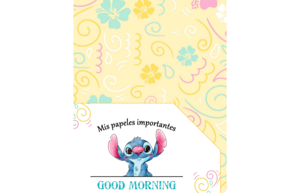 📘 Agenda Stitch  | Organiza tus días con un toque de magia y diversión 💙